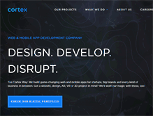 Tablet Screenshot of cortexstudio.com